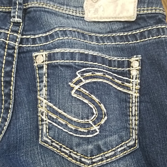Silver Suki Bootcut Jeans 27 - Picture 8 of 8